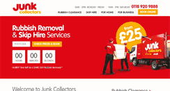 Desktop Screenshot of junkcollectors.co.uk